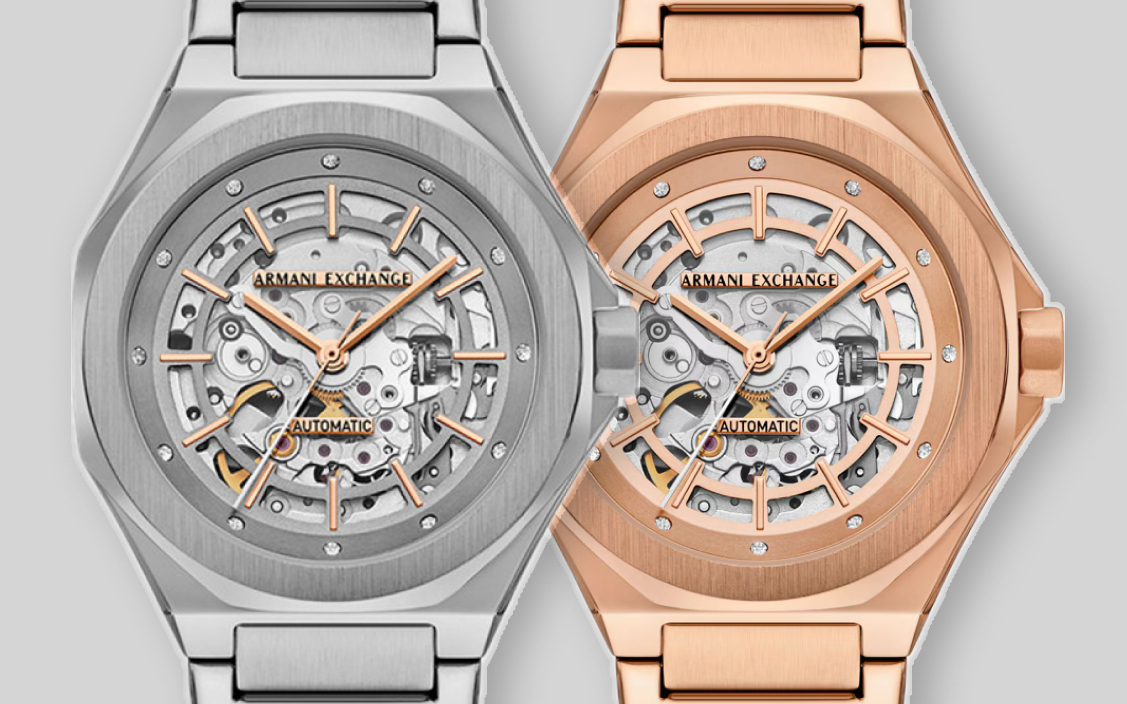 Стильна розкіш та автоматичний механізм Armani Exchange